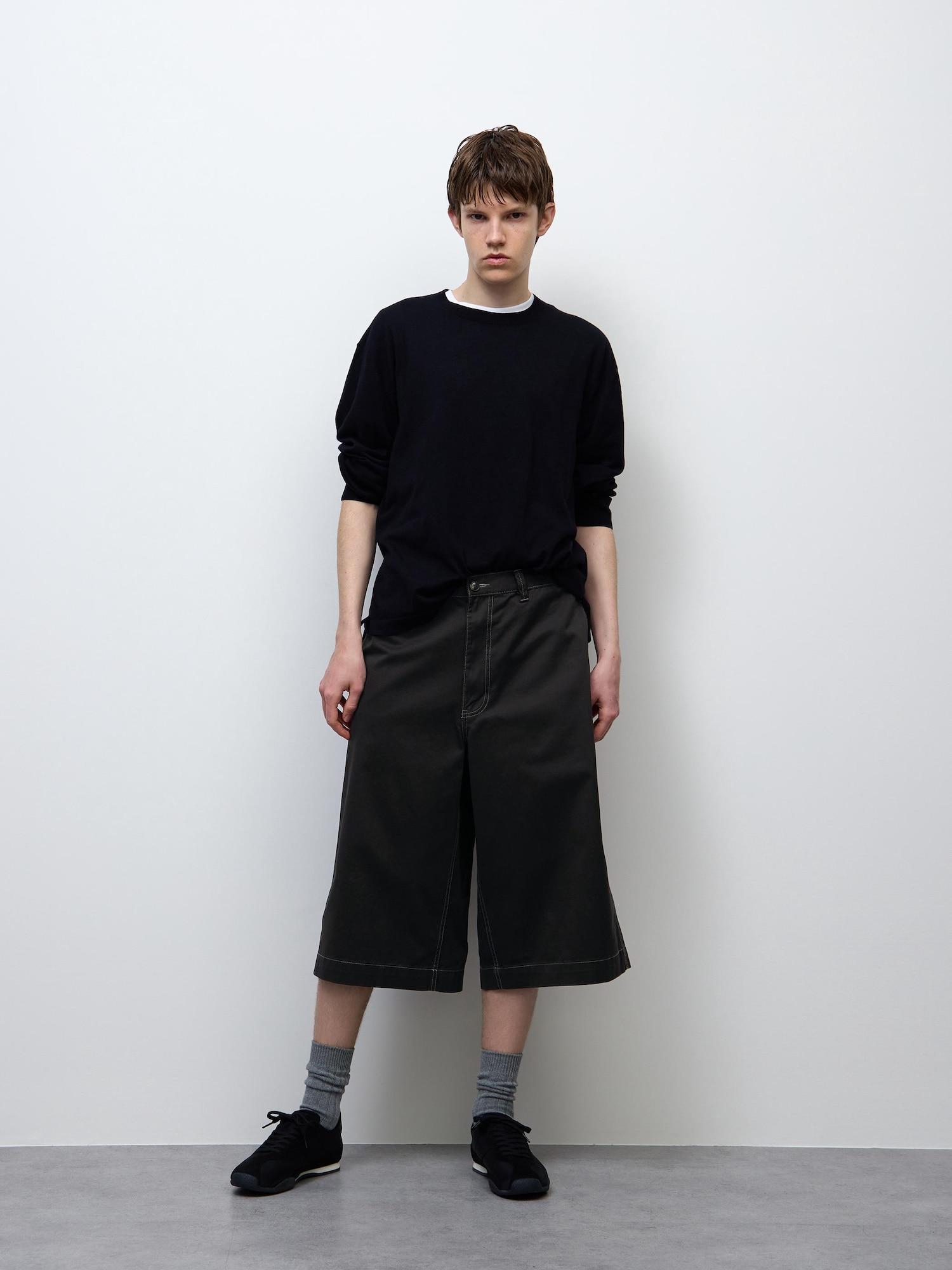 Твиловые укороченные брюки-baggy ST