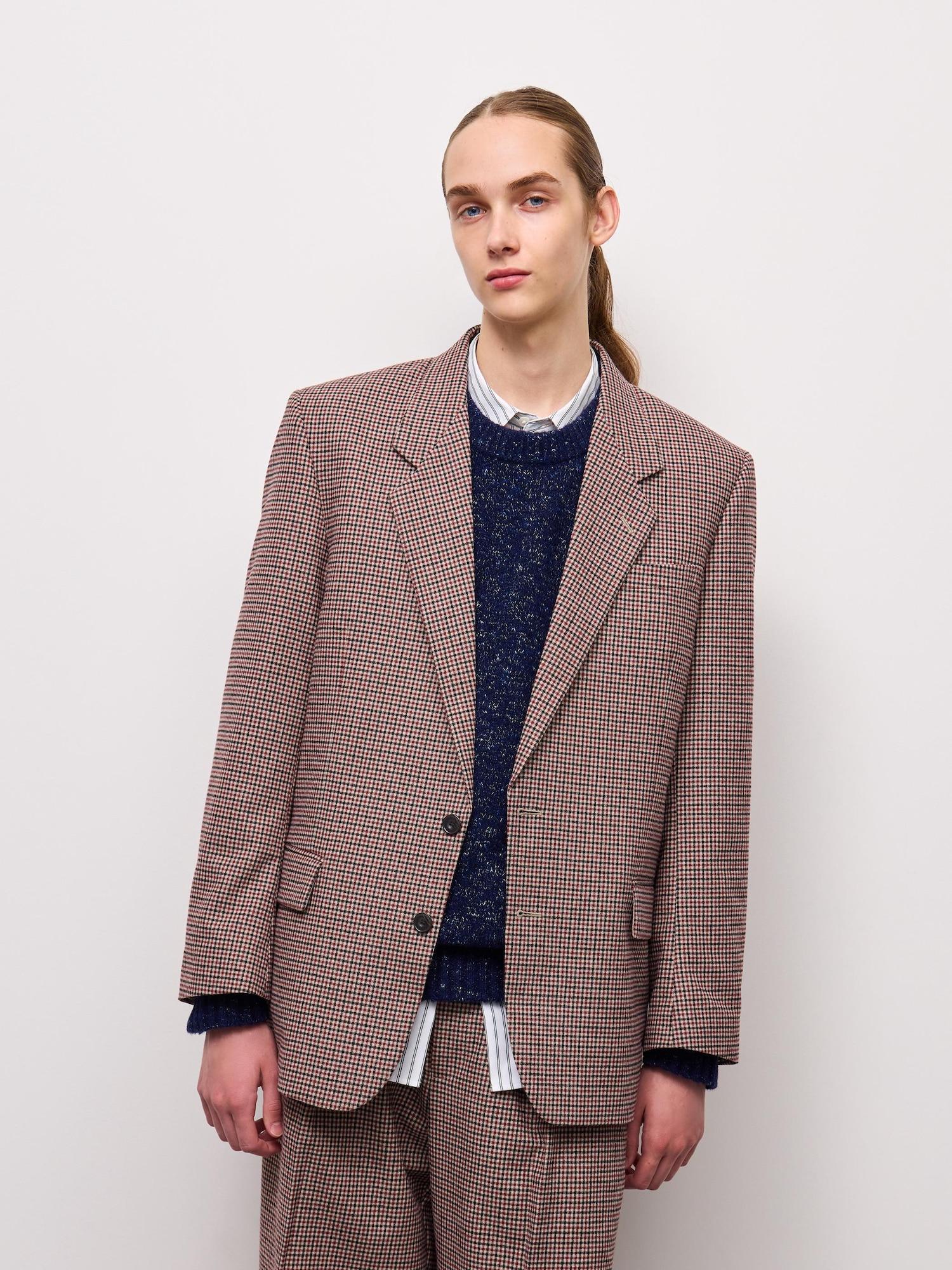 Пиджак check tailored оверсайз CL