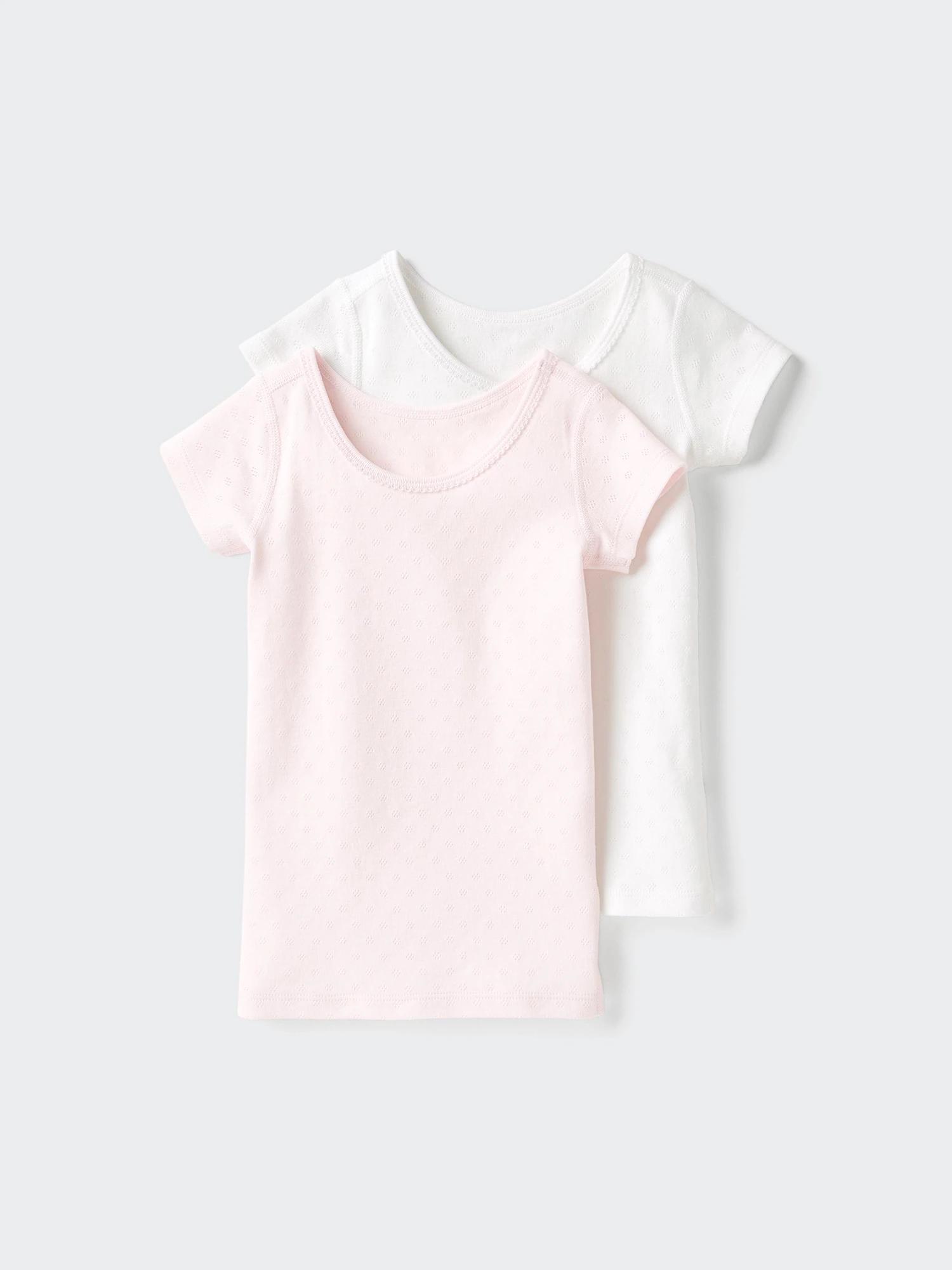 Cotton Rib Inner T/Pointail/2 Pack
