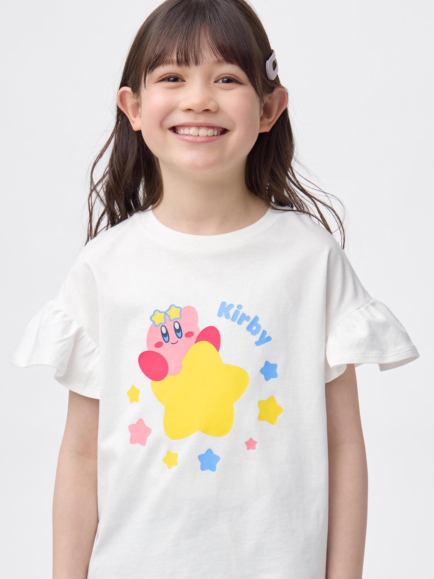 Girls футболка с принтом Kirby