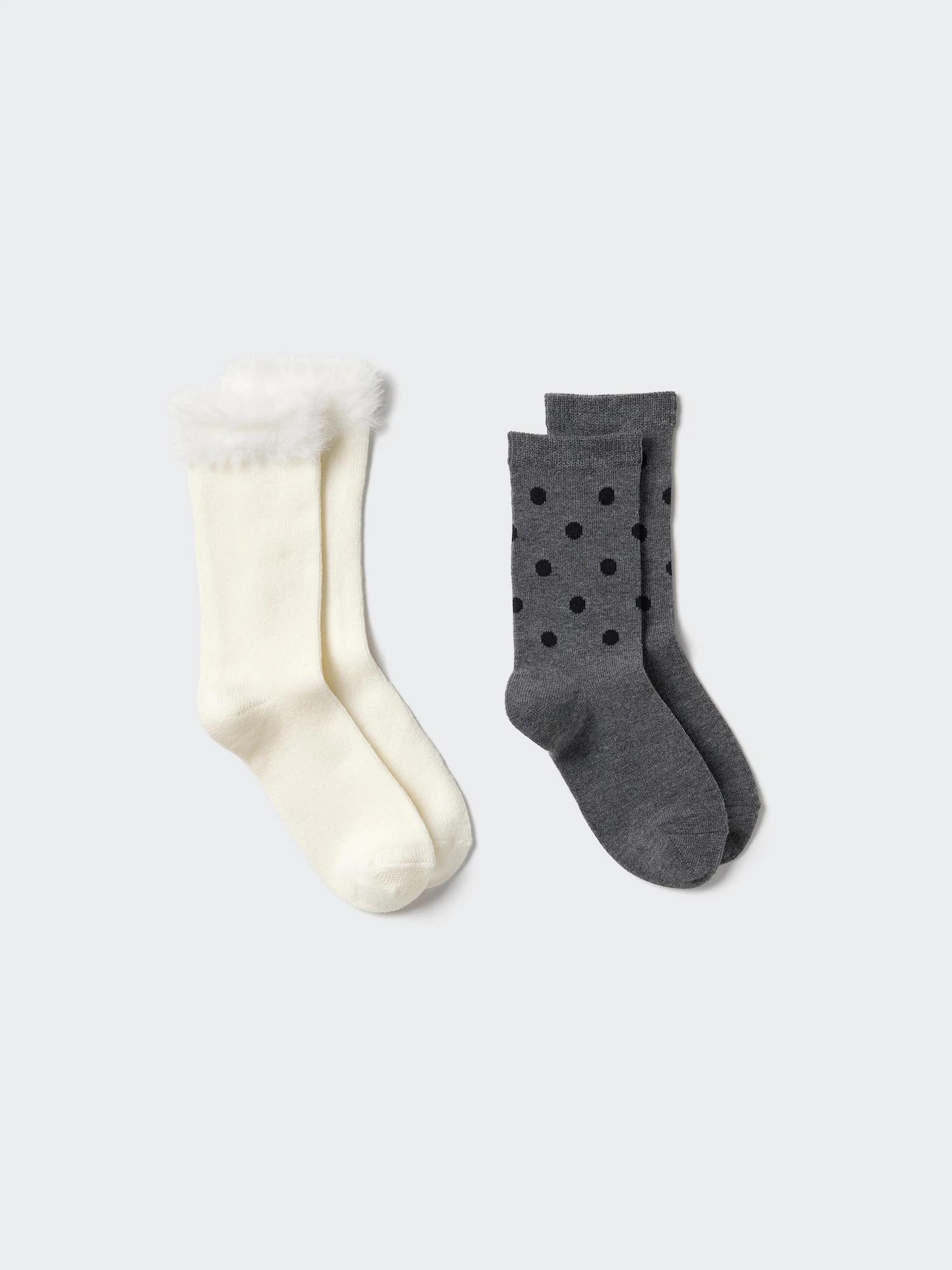 Girls HEATTECH носки (2 пары)