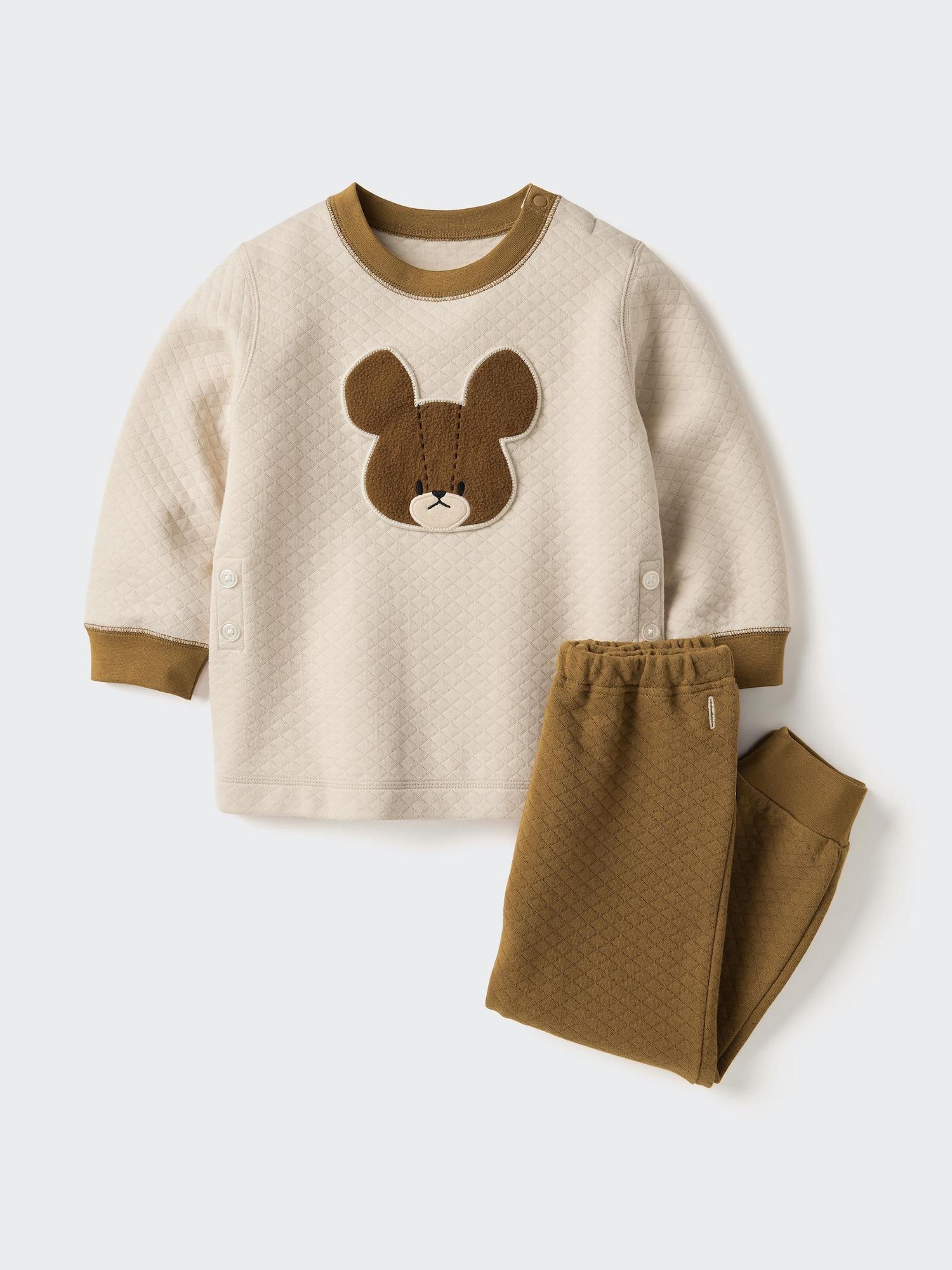 Стёганая пижама Bear School
