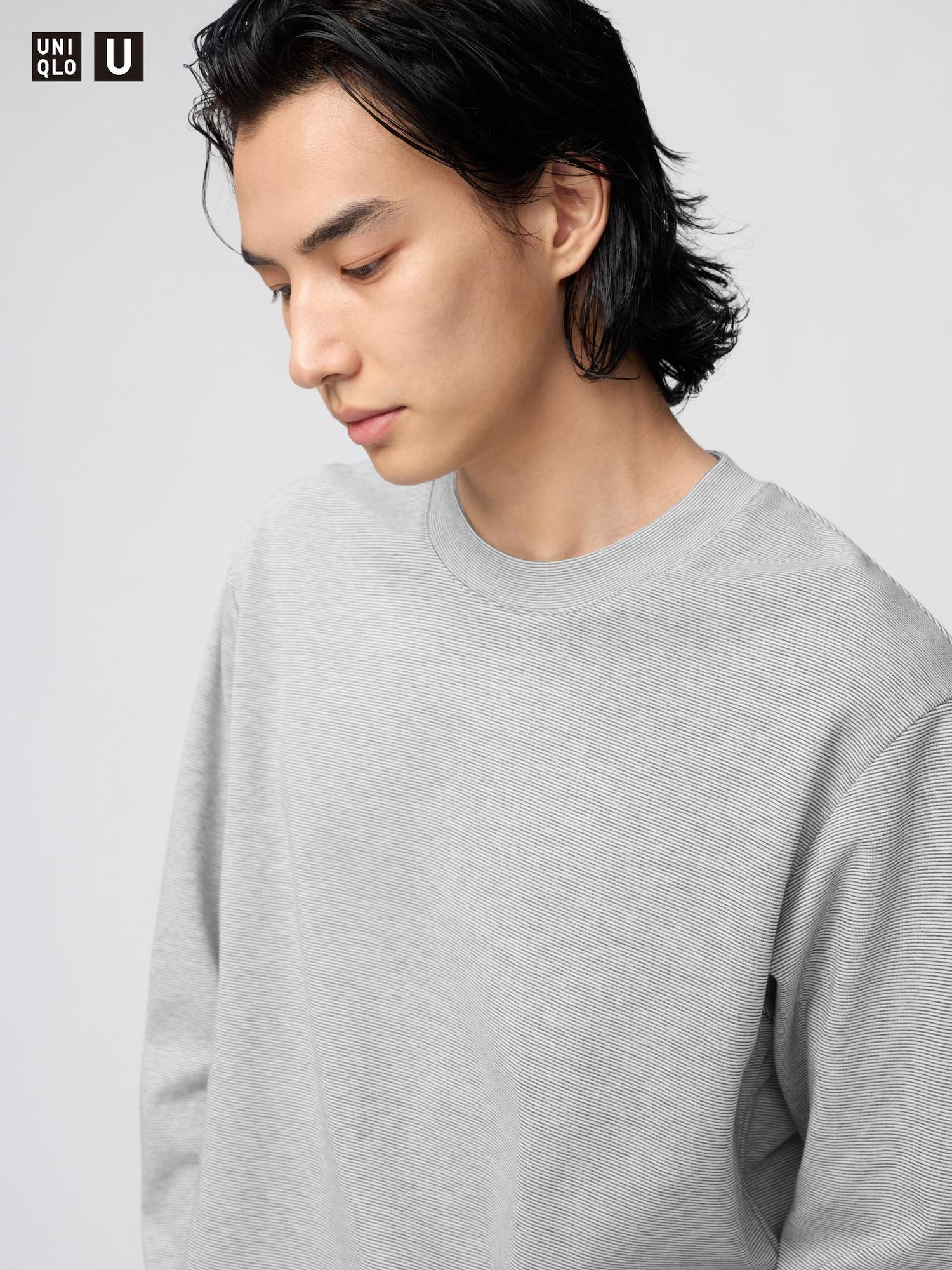 AIRism Cotton Border T-Shirt